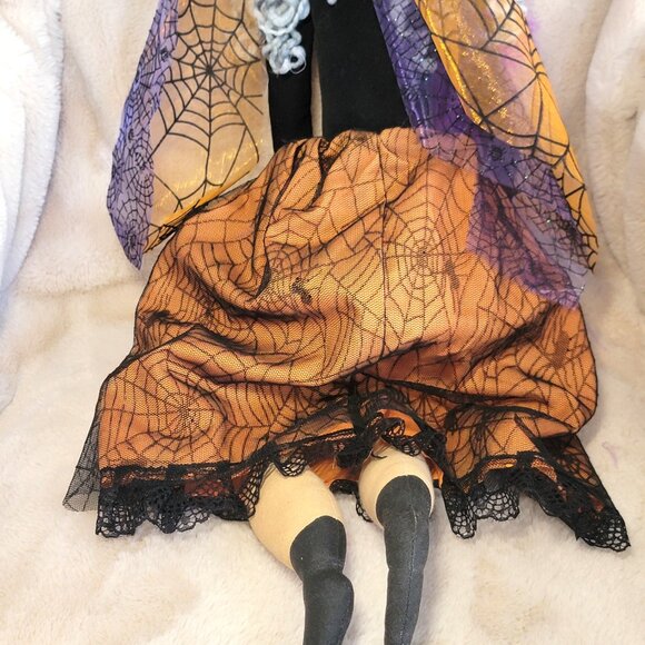 Joe Spencer Gathered Traditions Witch" WINNIE" NWT Purple Boa Rhinestone Belt - Picture 7 of 11